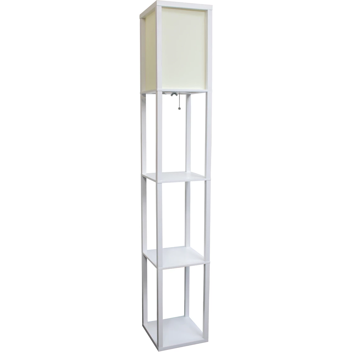 Buy ๐ Simple Designs Etagere 62.75 In. Floor Lamp With Organizer Storage Shelf, Navy โ - Image 2