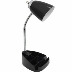 Discount 👏 Limelights Gooseneck Organizer 18.5 In. Desk Lamp With Tablet Stand And USB 🥰