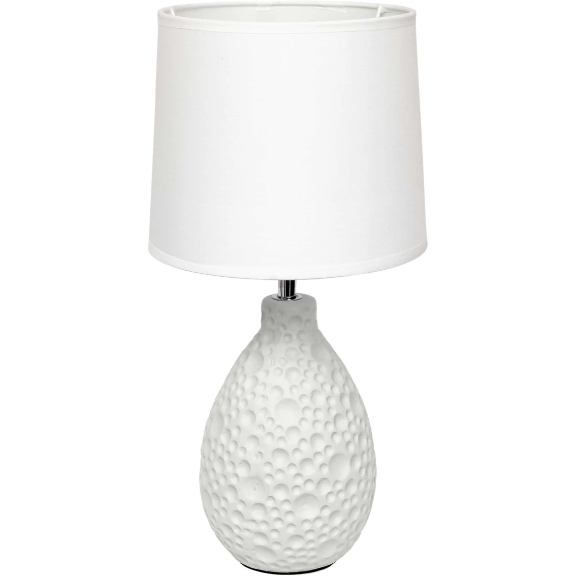 Cheapest 🔥 Simple Designs 14 In. Textured Stucco Ceramic Oval Table Lamp 😍 4 Cheapest 🔥 Simple Designs 14 In. Textured Stucco Ceramic Oval Table Lamp 😍 - Image 4