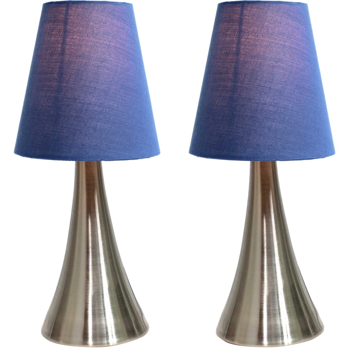 Top 10 ๐งจ Simple Designs Valencia 11.5 In. Mini Touch Table Lamp With Fabric Shade 2 Pk. ๐ - Image 3