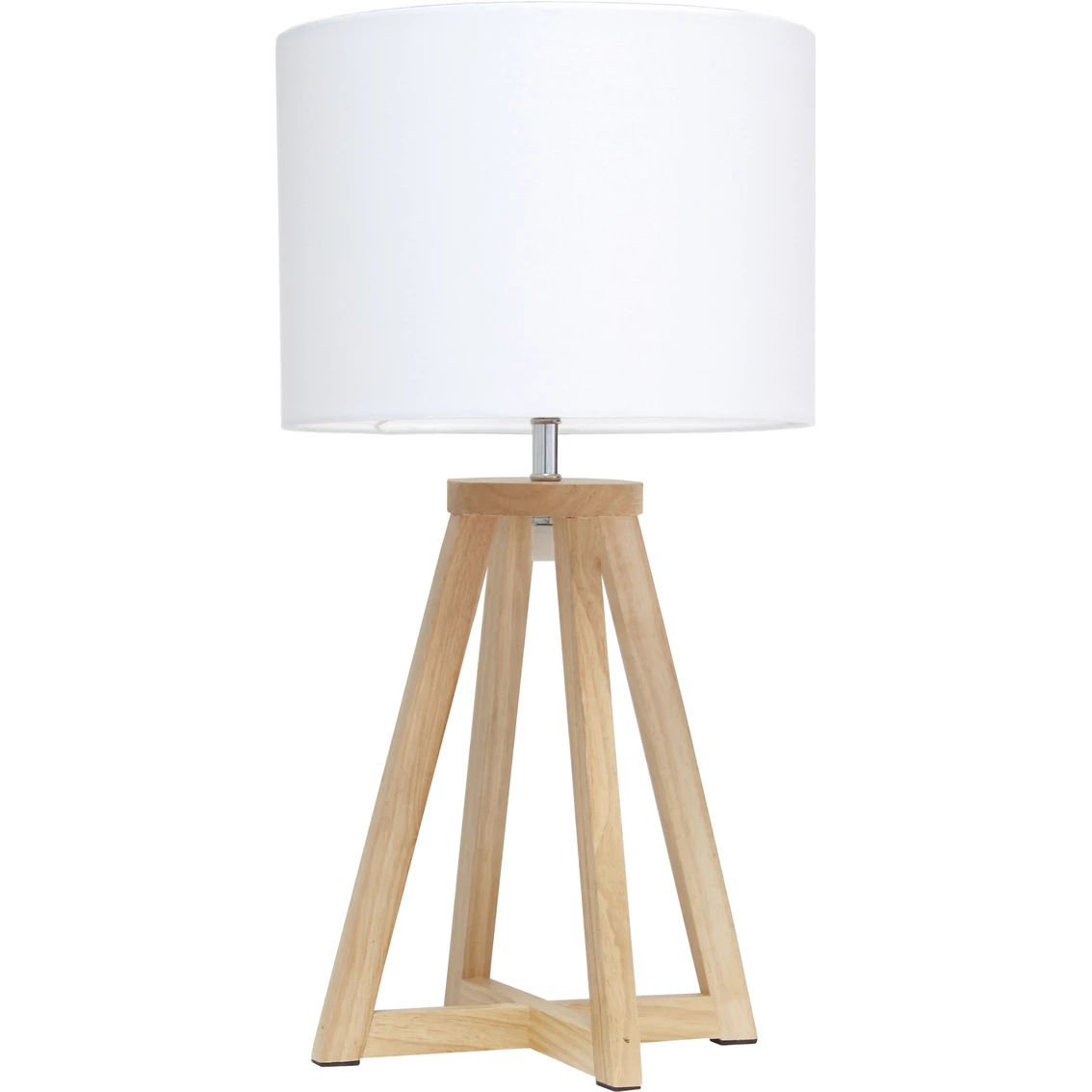 Flash Sale ๐ Simple Designs Triangular Wood 19 In. Table Lamp With Fabric Shade โ๏ธ 2 Flash Sale ๐ Simple Designs Triangular Wood 19 In. Table Lamp With Fabric Shade โ๏ธ - Image 2