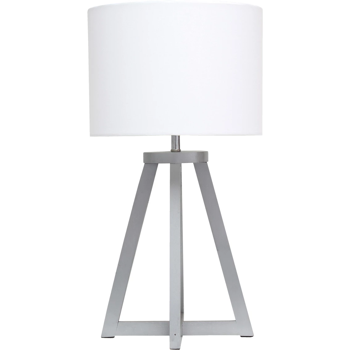 Flash Sale ๐ Simple Designs Triangular Wood 19 In. Table Lamp With Fabric Shade โ๏ธ 3 Flash Sale ๐ Simple Designs Triangular Wood 19 In. Table Lamp With Fabric Shade โ๏ธ - Image 3