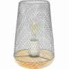 Buy 👏 Simple Designs 9 In. Wired Mesh Uplight Table Lamp 🔔