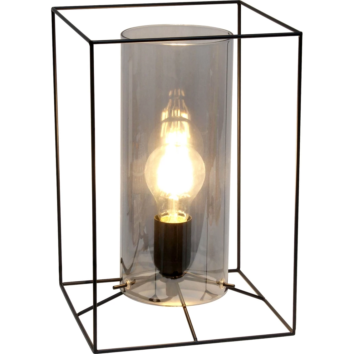 Best Pirce ๐ Lalia Home Framed 11.8 In. Table Lamp With Cylinder Glass Shade ๐ฅฐ - Image 2