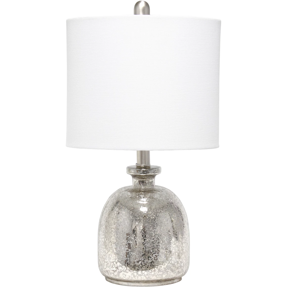 Best deal ๐ Lalia Home Clear ๐จ Hammered Glass Jar 20 In. Table Lamp With Linen Shade ๐ - Image 3