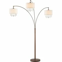 Brand new 🎉 Artiva USA Lumiere IV 80 In. LED Crystal Arched Floor Lamp With Dimmer 👍