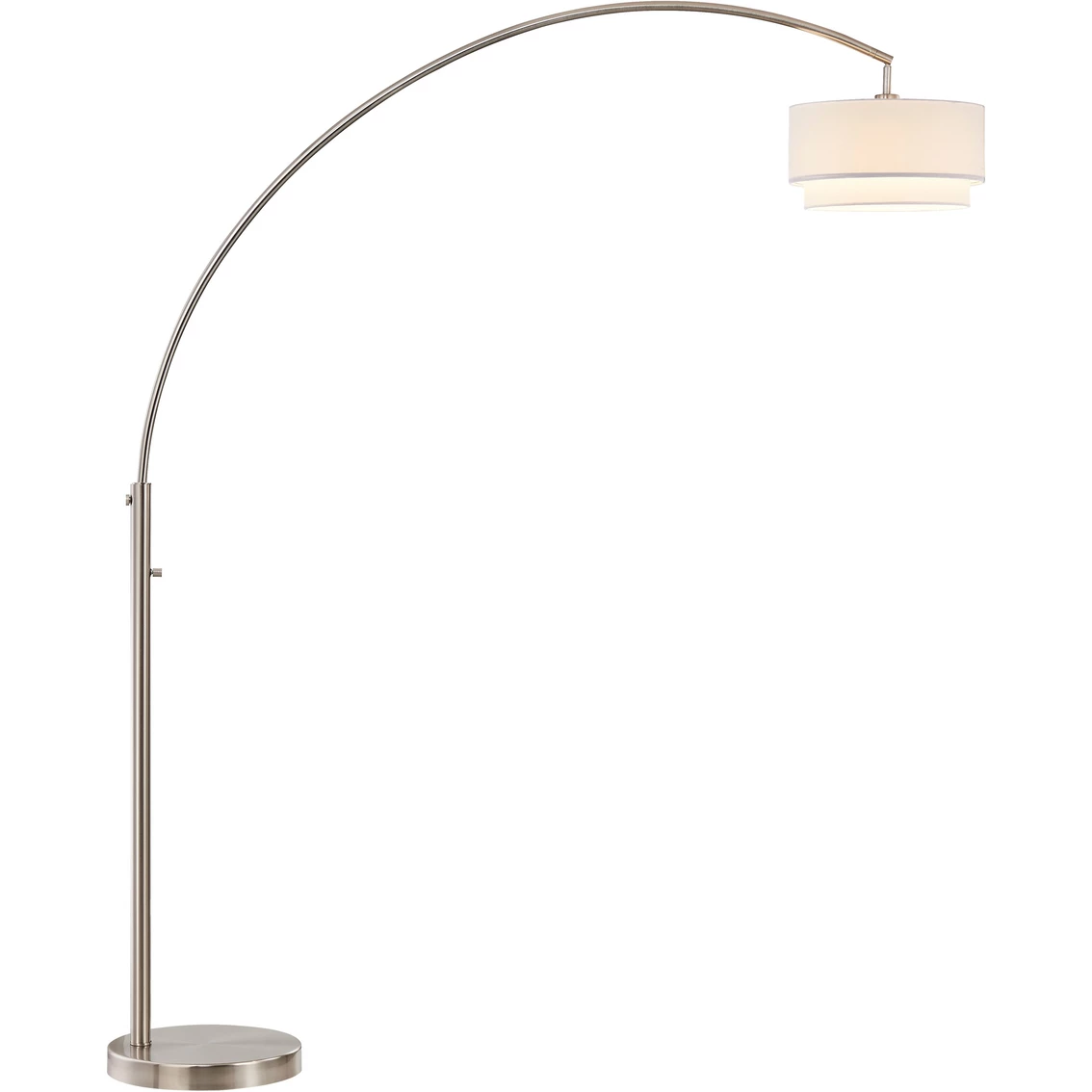 Deals 💯 Artiva USA Elena II 81 In. LED Arched Floor Lamp With Double Shade And Dimmer ✔️ 2 Deals 💯 Artiva USA Elena II 81 In. LED Arched Floor Lamp With Double Shade And Dimmer ✔️ - Image 2