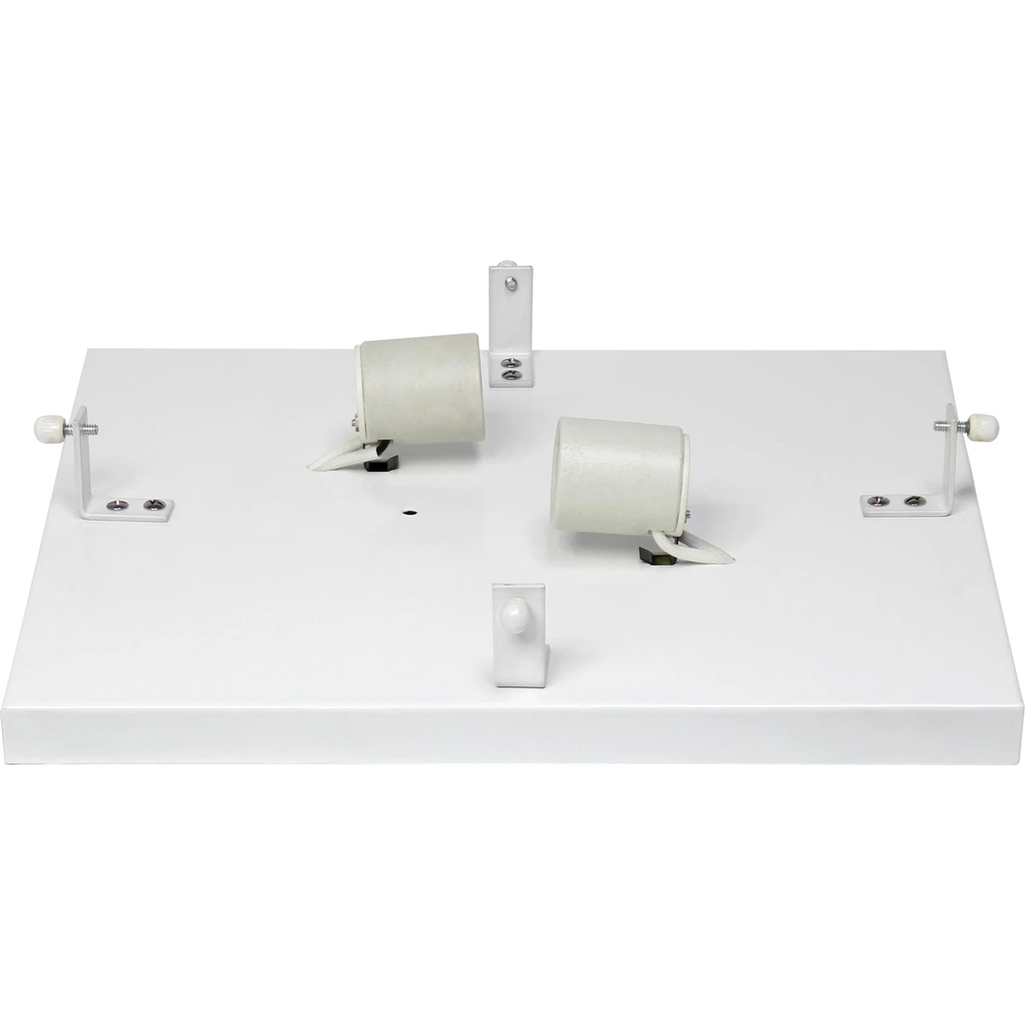 Promo β Elegant Designs Elipse Crystal 2 Bulb Flush Mount Light 13 X 13 X 6.5 π - Image 3