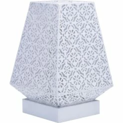 Best reviews of 😍 Alpine 10 In. Tall Tabletop Lamp With Chain Style Filament LED Lights ⌛