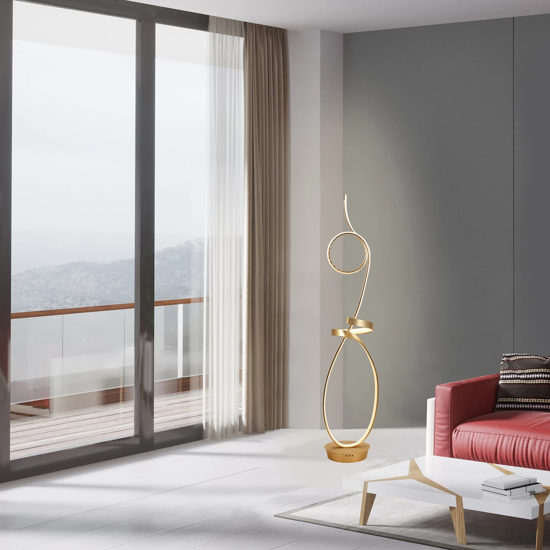 Coupon โ Artiva USA Symphonie 68W Unique Modern 63 In, LED Floor Lamp ๐ 2 Coupon โ Artiva USA Symphonie 68W Unique Modern 63 In, LED Floor Lamp ๐ - Image 2