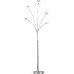 Buy ๐ Artiva USA Super Bright LED 5 Arched 73 In. Floor Lamp With Touch Dimmer ๐ฅ