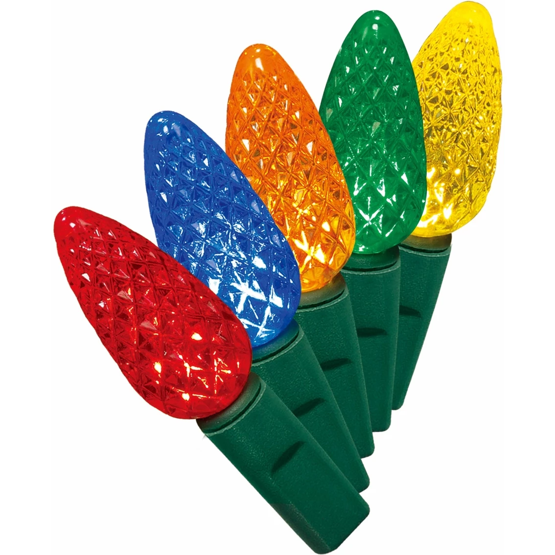 Cheapest βοΈ Everstar Battery Operated 20 Ct. LED Diamond Cut C3 Lights 𧨠- Image 2