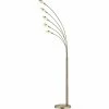 New 🛒 Artiva USA UFO 73 In. H 5 Arched Led Floor Lamp With Touch Dimmer ✨