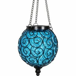 Best deal π Exhart Solar Hanging Glass Lantern π