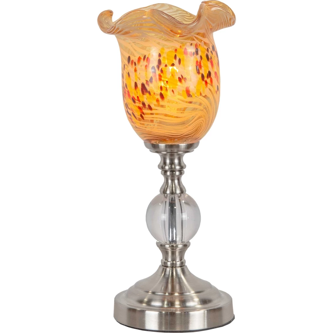 Top 10 π Dale Tiffany Beige Speckle Hand Blown Art Glass Uplight Accent Lamp π