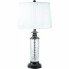 Budget ⭐ Dale Tiffany 27 In. Overland 24% Lead Crystal Table Lamp ✔️
