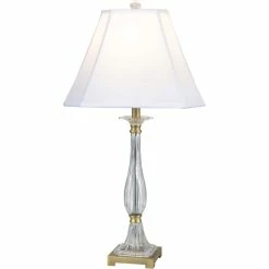 Flash Sale 👏 Dale Tiffany Spring Hill Hand Cut Crystal Table Lamp 👍