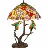 Cheapest 😀 Dale Tiffany Perched Hummingbirds 26 In. Table Lamp 😍