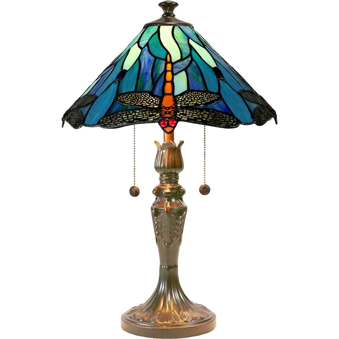 Best Pirce ✨ Dale Tiffany Huxley Dragonfly 22 In. Table Lamp 😀