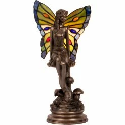 Best Pirce ⌛ Dale Tiffany Grand Fairy 14.5 In. Tiffany Accent Lamp 🤩