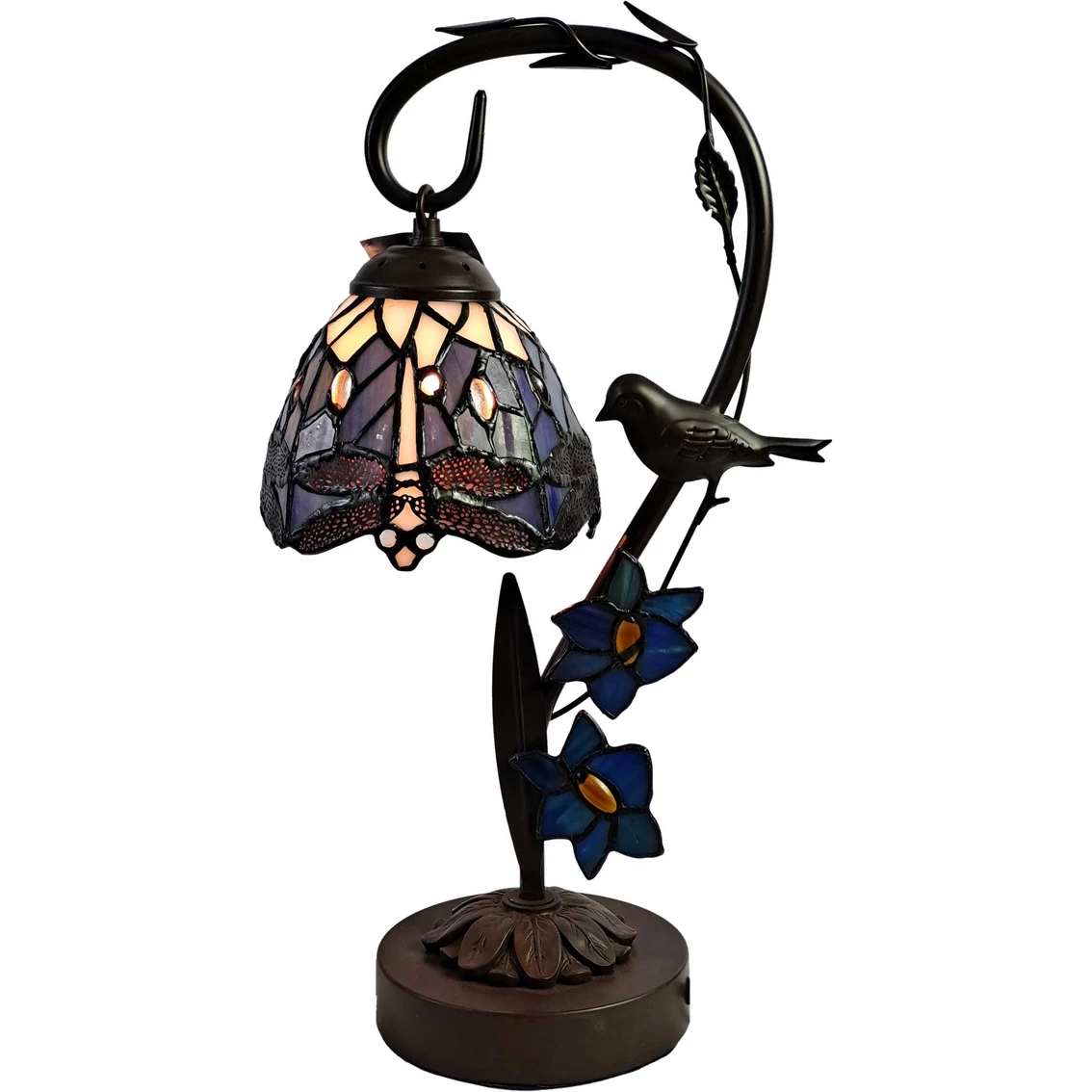 Discount π Dale Tiffany Bird On A Vine 18 In. Dragonfly Table Lamp π