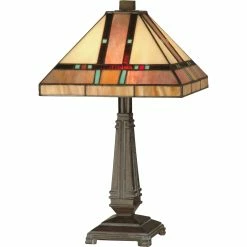 Deals ✨ Dale Tiffany Hyde Park 16 In. Tiffany Mission Tiffany Table Lamp 🔥