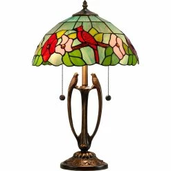 Cheap ⌛ Dale Tiffany Benezia Birds 21.5 In. Tiffany Table Lamp 🔥