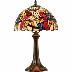 Best Pirce 😍 Dale Tiffany Lovebirds Floral 19 In. Tiffany Table Lamp 👍