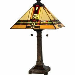 Flash Sale 🥰 Dale Tiffany Palo 24.5 In. Tiffany Mission Table Lamp ⌛