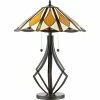 Deals 🤩 Dale Tiffany Diamond Flare 28 In. Table Lamp 🧨