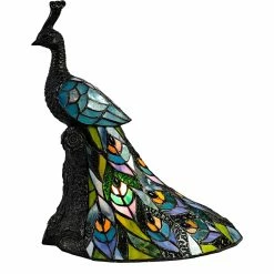 Wholesale π Dale Tiffany Galana Turquoise 15.5 In. Peacock Tiffany Accent Lamp βοΈ