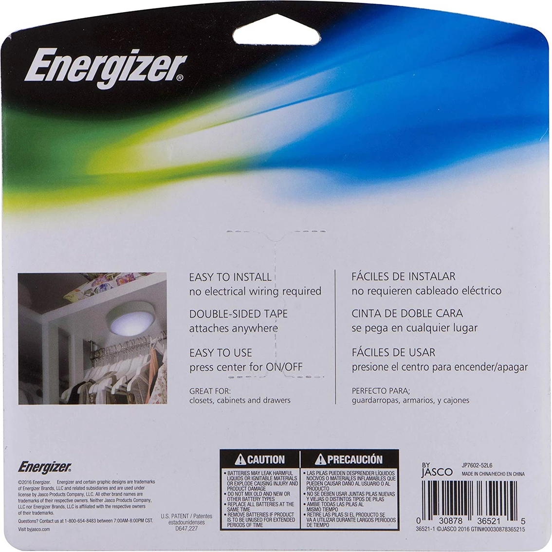 Buy π Energizer Battery Operated Tap Light 7.5 In. Diam. π - Image 6