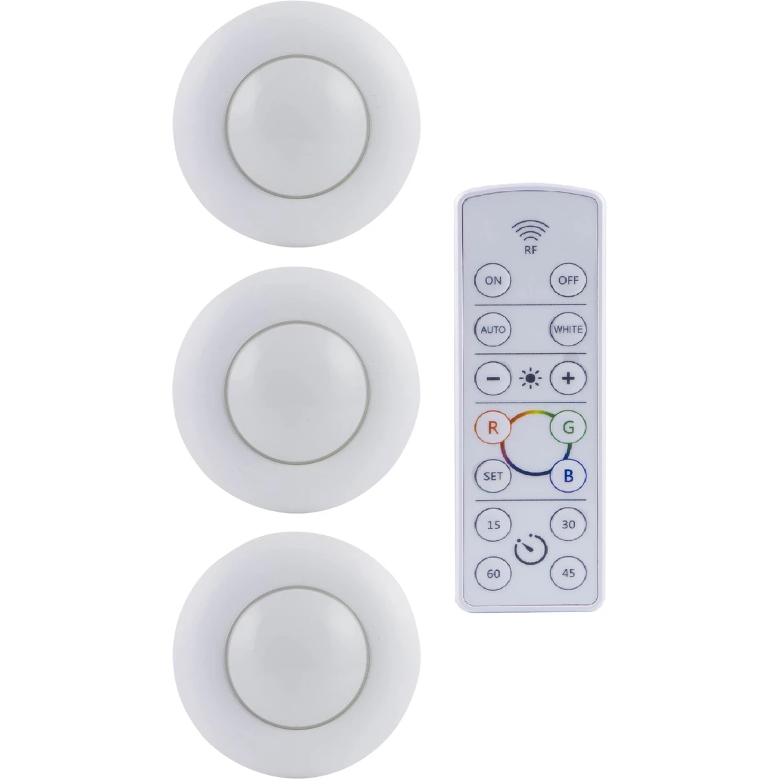 Deals π― Energizer Remote Control Battery Operated LED Puck Lights, 3 Pk. π