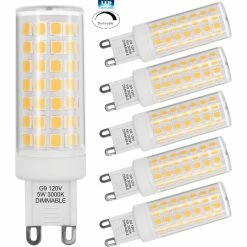 Deals ✔️ Artiva USA Warm White G9 5W Dimmable LED Light Bulb 6 Pk. 👏