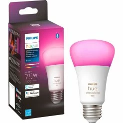 Cheapest π₯° Philips Hue White And Color Ambiance A19 Bluetooth 75W Smart LED Bulb π€©