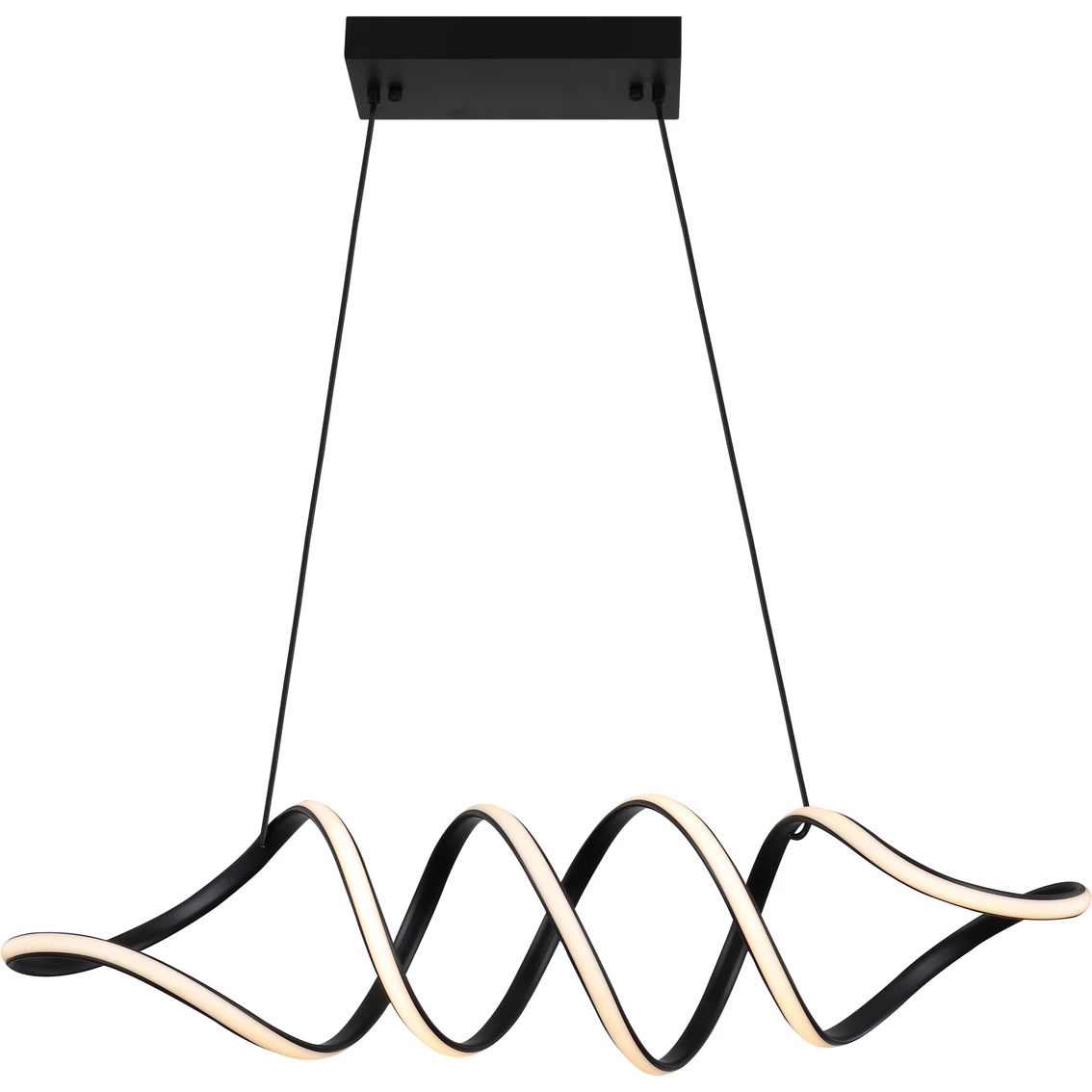 New π Artiva USA Infinito 68W Statement Geometric LED Dimmable Chandelier π