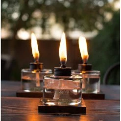 Outlet π TIKI Mixed Material Votive Tabletop Torch π€©