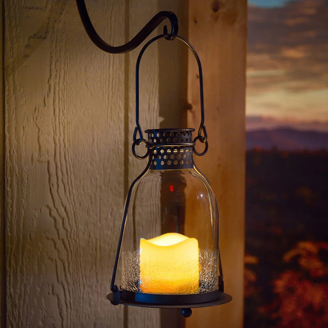 Cheap ๐ Smart Living Monaco Glass 9 In. LED Candle Lantern ๐คฉ