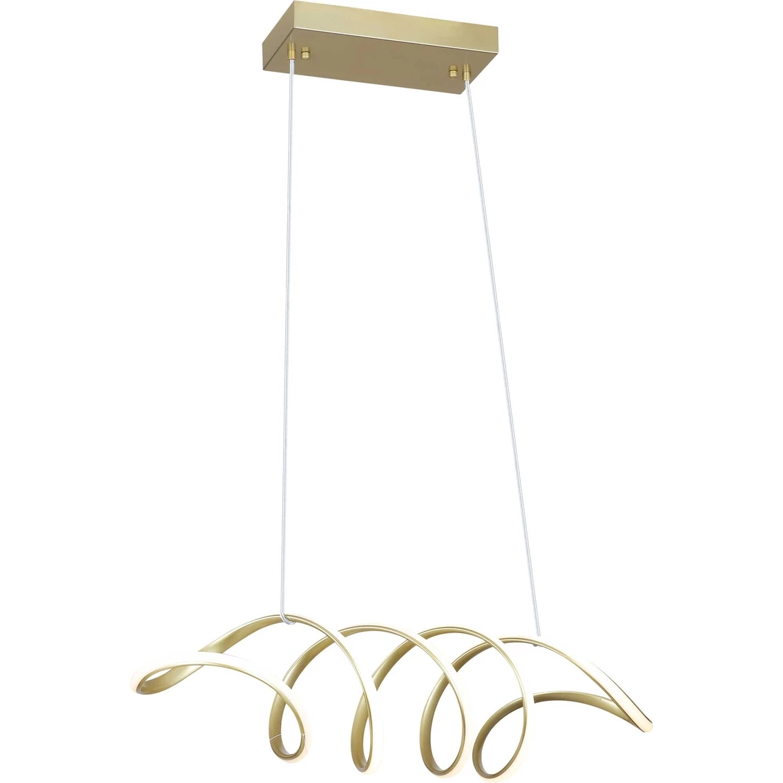 Deals π Artiva USA Infinito Integrated LED Anodized Gold Modern Unique Chandelier β€οΈ - Image 3
