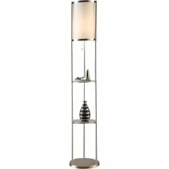 Discount 👏 Artiva USA Exeter 63 In. Floor Lamp With Shelves 🔥
