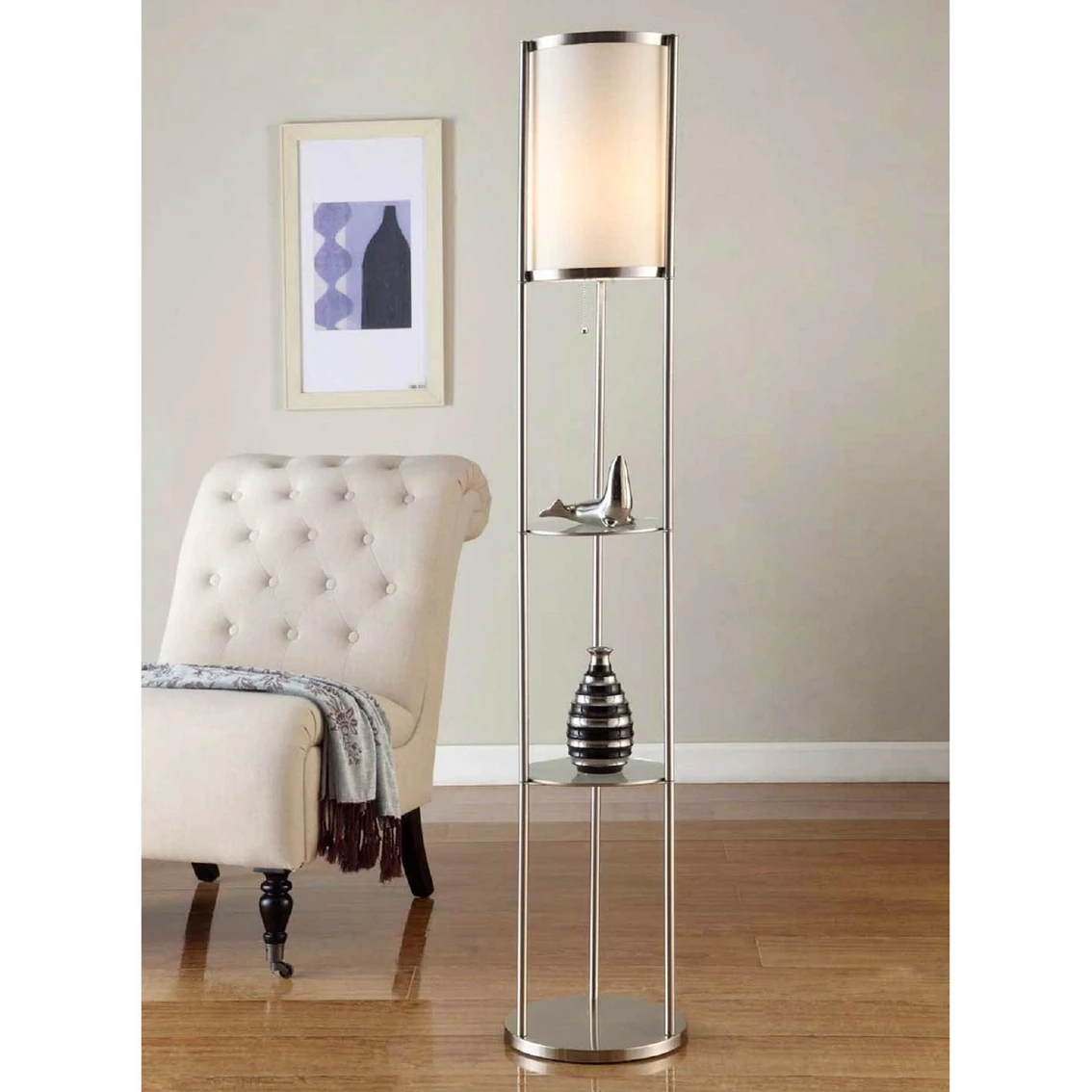 Discount ๐ Artiva USA Exeter 63 In. Floor Lamp With Shelves ๐ฅ 2 Discount ๐ Artiva USA Exeter 63 In. Floor Lamp With Shelves ๐ฅ - Image 2