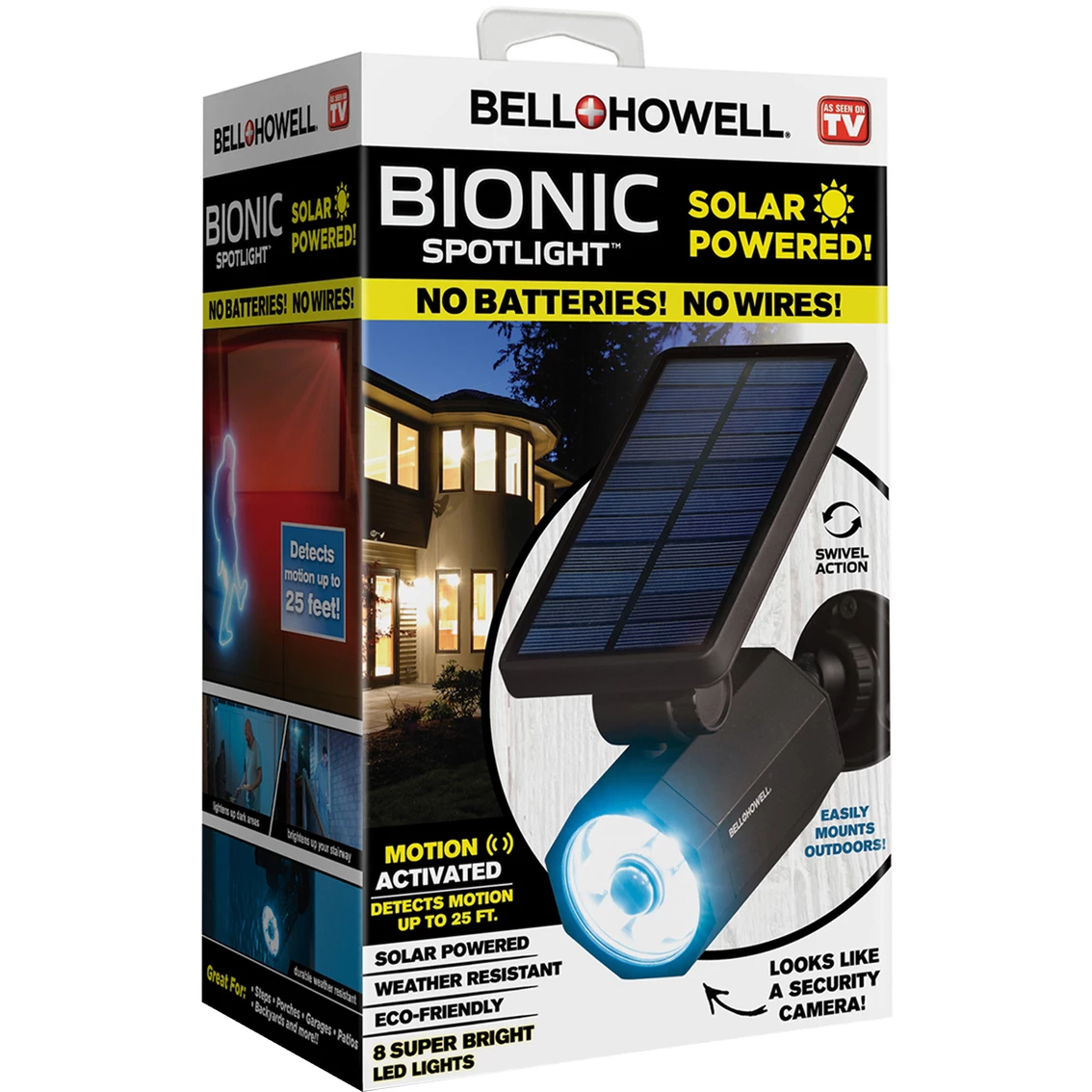 Discount 🥰 Bell & Howell Bionic Spotlight Solar Powered Motion Activated LED Light ⌛ 6 Discount 🥰 Bell & Howell Bionic Spotlight Solar Powered Motion Activated LED Light ⌛ - Image 6