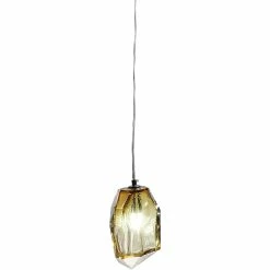 Best deal 😍 Dale Tiffany 52 In. Altair Amber Handcrafted Art Glass Mini Pendant 🧨