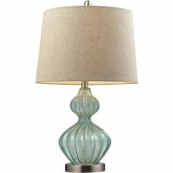 Buy 🔔 ELK Lighting Water's Edge 25 In. Table Lamp With Shade 🤩