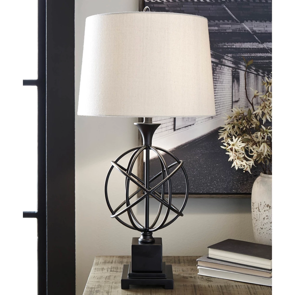 Cheapest ✔️ Signature Design By Ashley Camren 32.75 In. Metal Table Lamp ❤️ 2 Cheapest ✔️ Signature Design By Ashley Camren 32.75 In. Metal Table Lamp ❤️ - Image 2