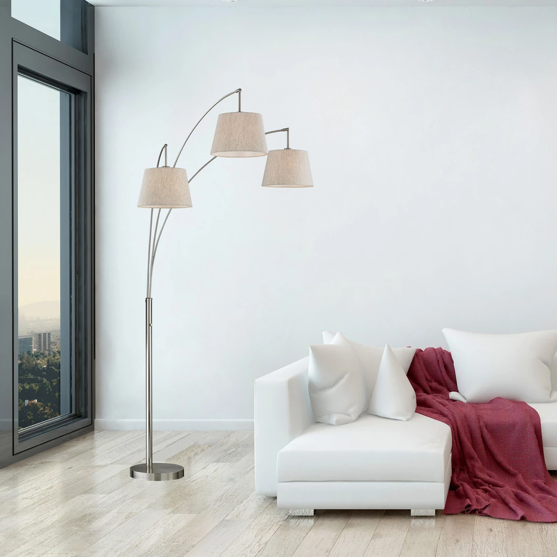 Best reviews of 😉 Artiva USA Luce 84 In. Modern 3-Arch LED Floor Lamp 🤩 - Image 3