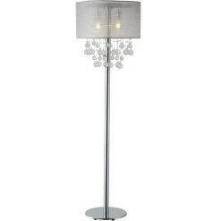 Buy ๐งจ Artiva USA Charlotte Crystal 61 In. LED Floor Lamp ๐