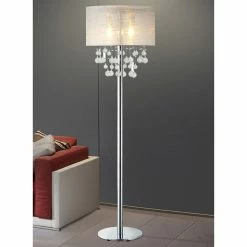 Alternative view of Buy 🧨 Artiva USA Charlotte Crystal 61 In. LED Floor Lamp 🎁