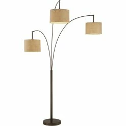 Alternative view of Deals 🔔 Artiva USA Lumiere Modern LED 3 Arch 80 In. Floor Lamp With Dimmer ✨