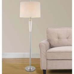 Alternative view of Buy 🧨 Artiva USA Crystal Suite Collection 2 Light LED 60 In. Floor Lamp With Dimmer 🎉